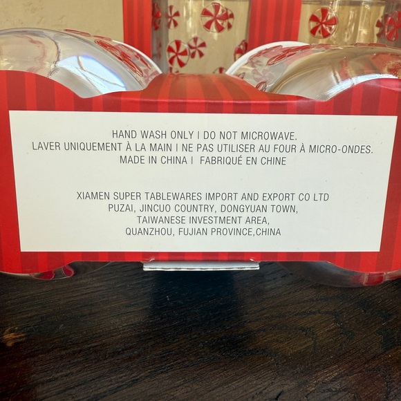 Peppermint Square Peppermint Acrylic Cups - Picture 2 of 3